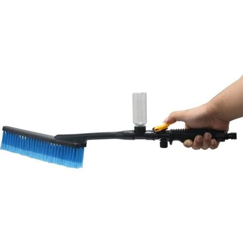 Car Wheel Brush Electric Car Wash Brush Car Wash Water Gun Brush Foam Spray Can Cleaning Brush Car Beauty Maintenance Tools