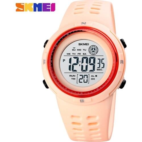 SKMEI Watch Sports Watch Men Digital Wristwatches Mens Watches Colorful Light Yought Count Down Multi Function Boys LED Teenager
