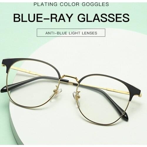 Vintage Sunglasses Simple Anti-blue Light Discoloration Fashion Day And Night Dual-use Men And Women Riding Driving Sunglass