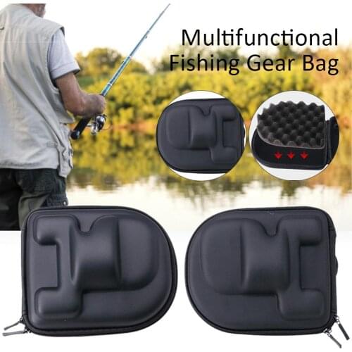 Fishing Reel Bag Protective Case Cover For Drum/Spinning/Raft Reel Fishing Pouch Bag Fishing Accessories Portable Fishing Bag 4