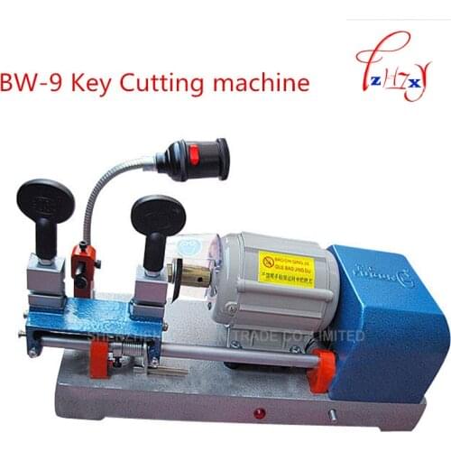 1pc Multi fuctional chucking BW-9 Key Duplicating Machine for Duplicating Security Keys Locksmith Tools Lock Pick Set 220v/50hz