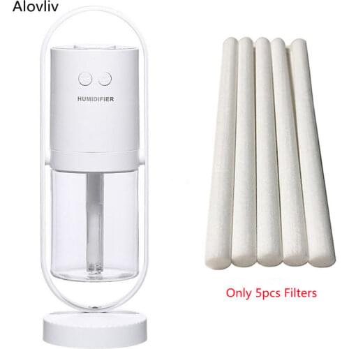 5pcs Filters For Magic Shadow Humidifier Ultrasonic Aroma Diffuser Replacing Cotton Swabs 8mm*13.4cm