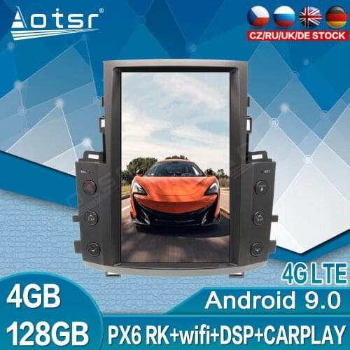 Car Multimedia For Lexus LX570 2007 - 2015 Android Radio DVD Player GPS Navigation 128G Tesla Big Screen Stereo Head Unit Audio