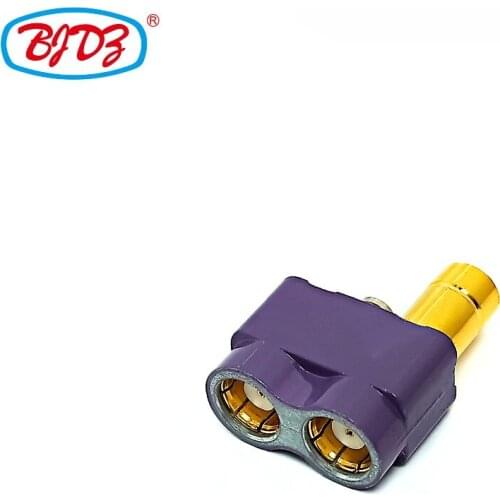 Free shipping 2pcs bt43(smz) female to female to male connector adapter