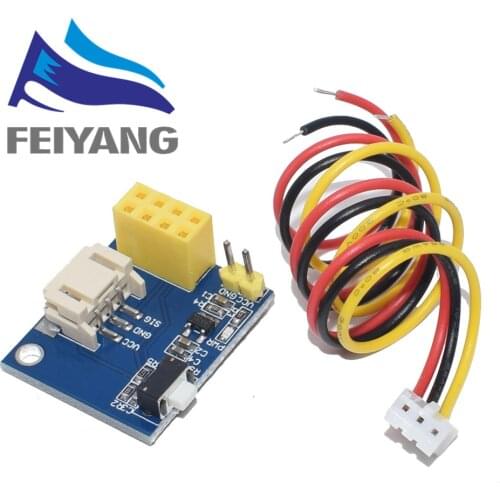 ESP8266 ESP-01 ESP-01S RGB LED Controller Adapter Module for Arduino IDE WS2812 Light Ring Smart Electronic Christmas DIY DC 5V