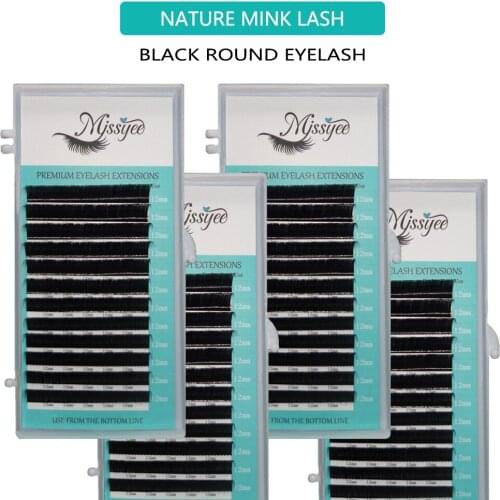 Classical Soft Mink Eyelash Extension 100% Hand Made Maquiagem Cilias for Professionals C CC D Curl Beauty Lash