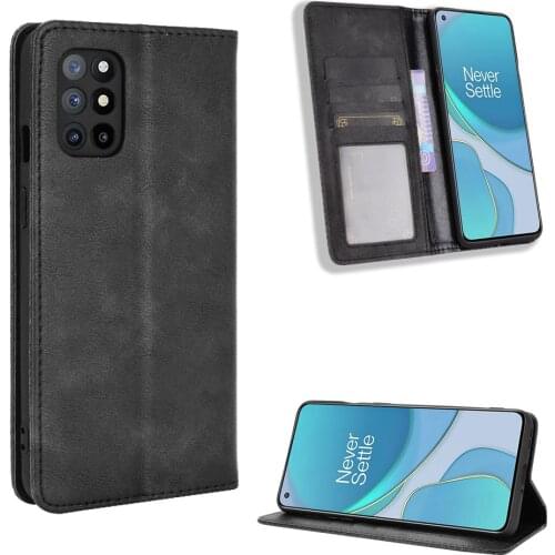For OnePlus 8T Case Premium Leather Wallet Leather Flip Case For OnePlus 8T One Plus 8T Case 6.55"