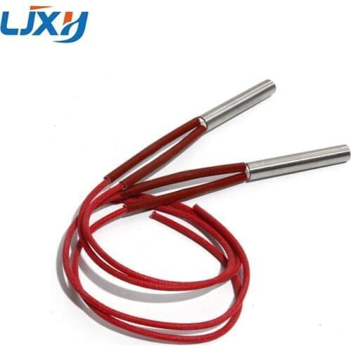 LJXH 2PCS 12mm 30~70mm AC110V/220V/380V Single-End Heating Tube 90W/120W/150W/180W/210W Cartridge Heaters SUS Resistance Element