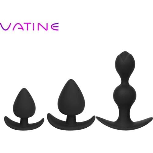 VATINE Prostate Massager Erotic Butt Beads for Beginner Anal Plug Sex Toys for Women