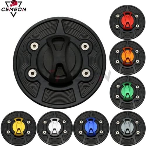 For BMW S1000RR S1000R HP2 SPORT CNC aluminum Motorcycle modification keyless fuel tank cover