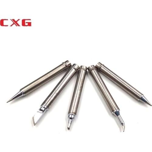 5pcs CXG C9 Series Welding Station Solder Iron Tip For CXGDS60S DS90S DS110S DT70S Soldering Iron Welding Head Welding Nozzle
