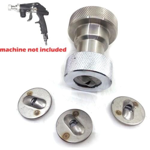 Sandblasting 1500 Air Paint Spray Guns mortar spray machine Sandblaster Gun Airbrush 3pcs Nozzle atomization Cap