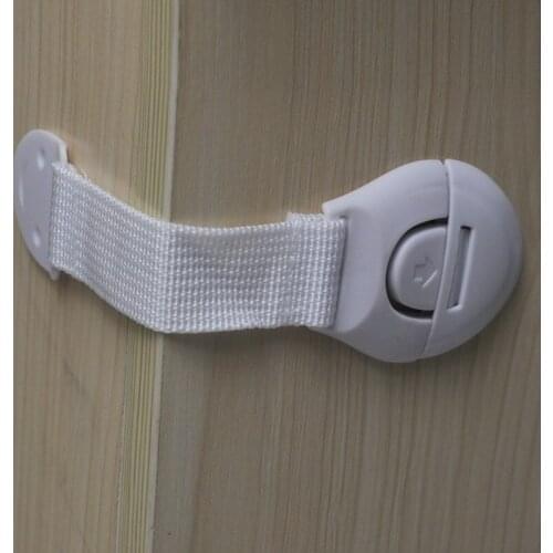 Lengthened Bendy Safety Plastic Locks For Child Kids Cabinet Door Drawers Refrigerator Toilet Safety Lock Baby Protection 30%Off