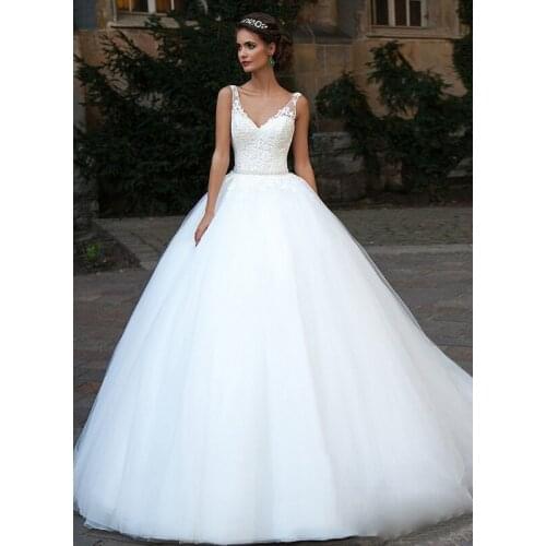 Up．Sky Lace Wedding Dresses