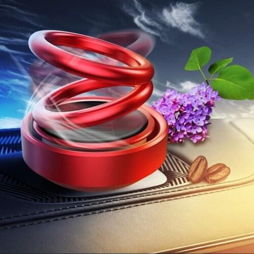 Solar Auto Rotating Car Perfume Auto Accessory Decoration Ornament For Opel Astra Corsa Insignia Astra Antara Meriva Zafira