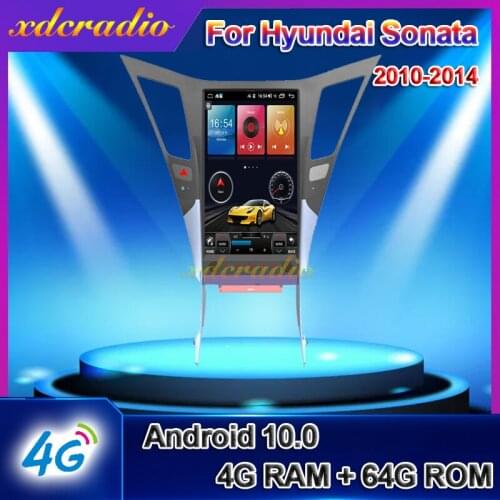 Xdcradio 13.6" Tesla Styel Vertical Screen Android 9 Car Radio For Hyundai Sonata 8 DVD Multimedia Player GPS Navigation Carplay