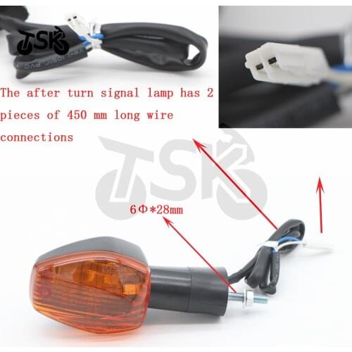 CE certification Rear Turn Lamp For Honda CB 400 CB400 CBR 125R 900RR 1100XX RVT1000R RC51 VTR1000 SP-1 VTEC III
