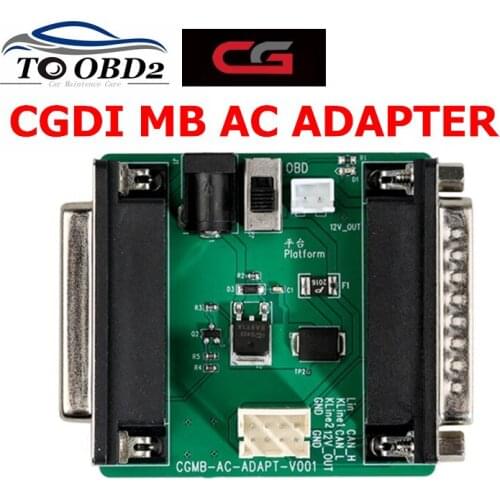 Original CGDI MB AC Adapter For Data Acquisition Work with Mercedes W164 W204 W221 W209 W246 W251 W166 AC ADAPTER Free Shipping