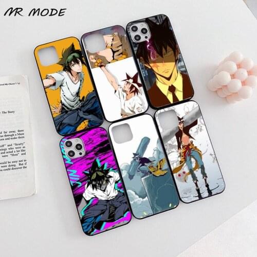 The god of high school anime Phone Case for iPhone 11 12 pro XS MAX 8 7 6 6S Plus X 5S SE 2020 XR Soft silicone Cover Funda