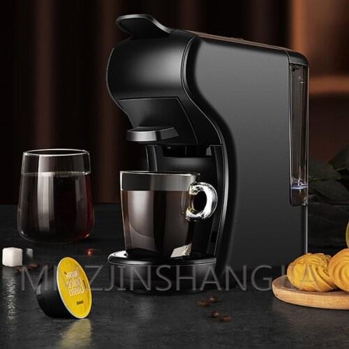 Home Black Fully Automatic Coffee machine Pump pressure Coffee Maker Multiple Capsule Espresso Cafetera Coffee Machines ST-504