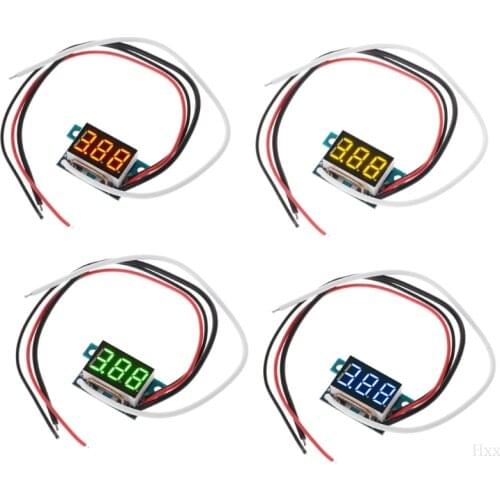 DC0-10A Digital LED Ammeter Current Panel Meter 0.36in Module Reverse protection OOTDTY