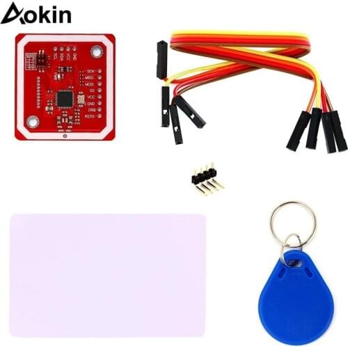 REES52 PN532 NFC NXP RFID Module V3 Kit Near Field Communication Reader I2C SPI HSU with S50 White Card Key Card for Arduino