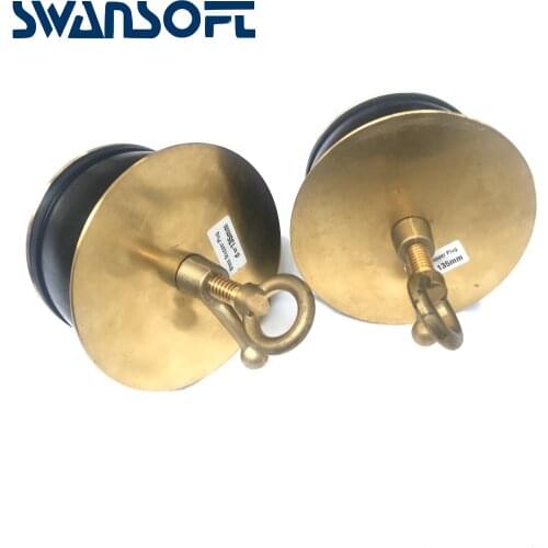 Brass scupper plug 232484 Scupper Plug , Size : d 85 x D 110 x I 65 x L 160mm (4") (Brass))