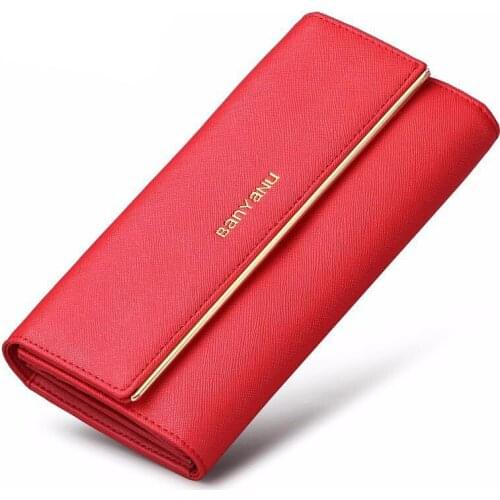 New Fashion Long Wallet Women Clutch bag Leather Luxury Wallets Coin Purse Card Holder Wallet New