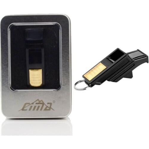 New High-end Whistle Treble Basketball Football Referee Whistle Game Dedicated Outdoor Sports Survival Whistle Random