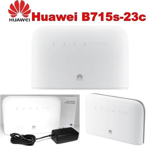 Original unlocked Huawei B715-23c 4G LTE Cat9 Band1/3/7/8/20/28/32/38 CPE 4G WiFi Router 4G WiFi Router