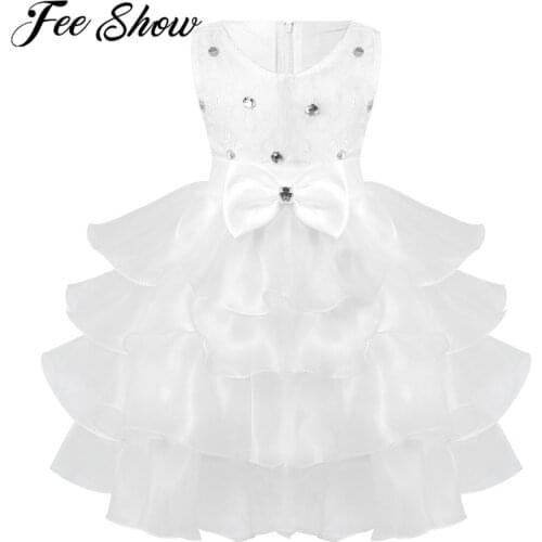 0-24M Newborn Robe Baby Girl Flower Dress Sleeveless Ruffles Lace Wedding Flower Dress For Girls Princess Tutu Christening Dress