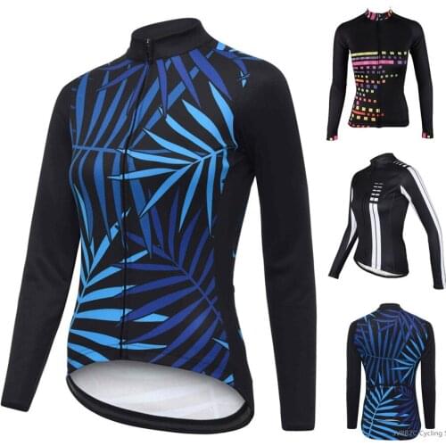 Pro Long Sleeve Cycling Jersey MTB Bike Autumn Women Cycling Clothing Wear Bicycle Clothes Ropa De Ciclismo Cycling Clothing