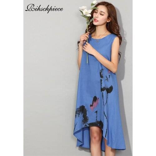 Rihschpiece Summer Cotton Dresses