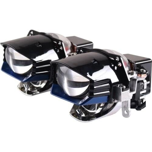 Sanvi Newes 2.5 inches Bi LED Laser Projector lens Headlight 12V 5500k 100W Auto LED Projector Headlight Car Headlight Retrofit