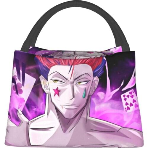 Hunter-X-Hunte Cosplay cooler lunch bag fashion pack thermal Hunter-X-Hunte Cosplay breakfast box portable picnic travel