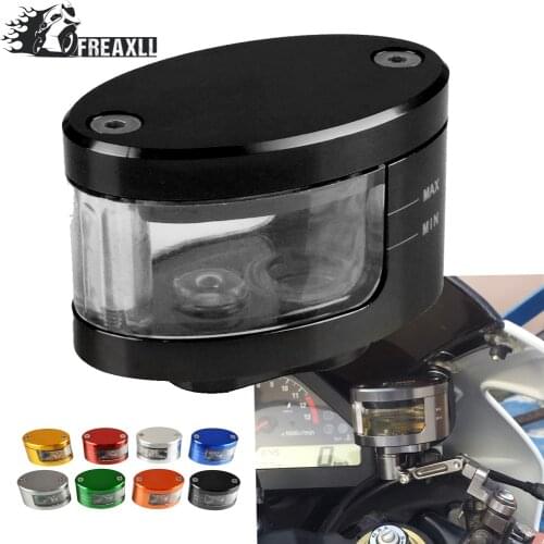 Aluminum Universal Billet Front Brake Clutch Tank Motorcycle Fluid Reservoir For SUZUKI GSXR 600 750 GSXR1000 GSX R 650 750 1000