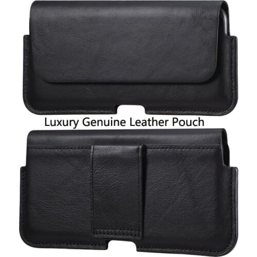 Universal Genuine Leather Mens Belt Case For Samsung S21ultra/S21plus/S20ultra/S20Plus/S10Lite/S10Plus martphone Pouch Bag Case