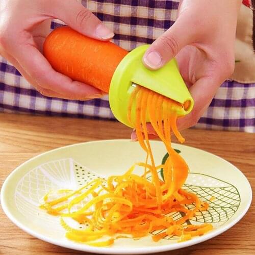 Vegetable Fruit Spiral Shred Process Device Cutter Slicer Peeler Kitchen Tool Spiralizer Cutter Graters kitchen tool Gadget 10