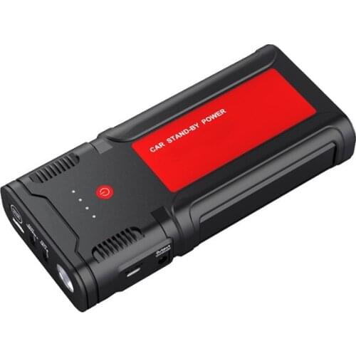 High capacity power bank 10000mah jump-starter wireless gooloo 2000a peak supersafe car jump starter 50000 mah for Battery