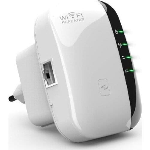 2021 New Arrival HCX 588004 Wireless Wifi Repeater Wifi Range Extender Router Wi-Fi Signal Amplifier 300Mbps WiFi Booster