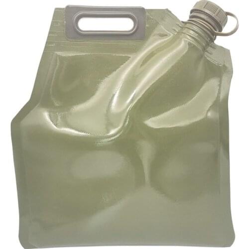 5L Portable Motorcycle Car Gasoline Soft Oil Bag Spare Oil Storage Tank
