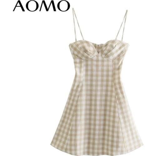 Модные летние платья AOMO China At AliExpress