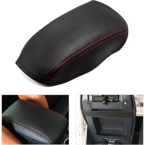 Car Center Control Armrest Box Microfiber Leather Trim Protective Cover For VW Golf 7 MK7 VII 2014 2015 2016
