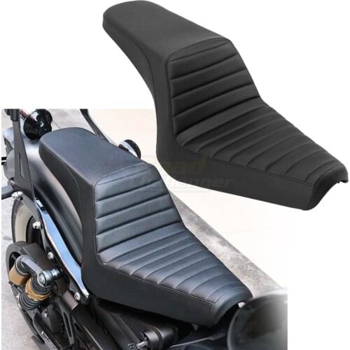 Two-Up Motorcycle Black Driver Passenger Seat Covers Cushion Pad For Yamaha Bolt 950 XV950 XVS 950 R/C SPEC 2013-2019 Moto Parts