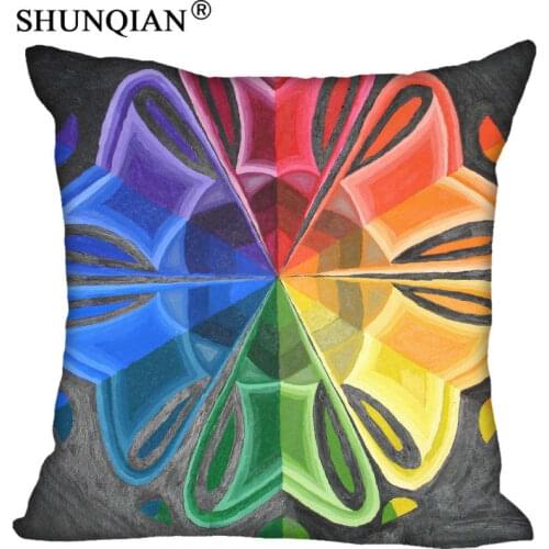 Mandala Pillowcase Square Zippered Home Decorative Pillow Cover Wedding Custom Gift For Two Sides Printed