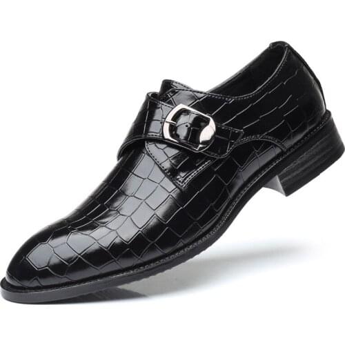 Mazefeng New Fashion Leather Dress Shoes Men Shoes for Offical Business Casual Shoes Gentleman Formal Shoes for Wedding Party