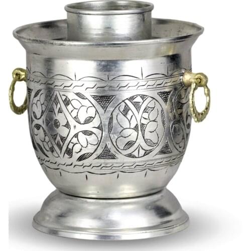 Morya Copper Greek Ouzo English Raki Crushed Wine Bottle Cooler Ice Packs Arab Nightcap Glass Cold Keeper Bar Accessories