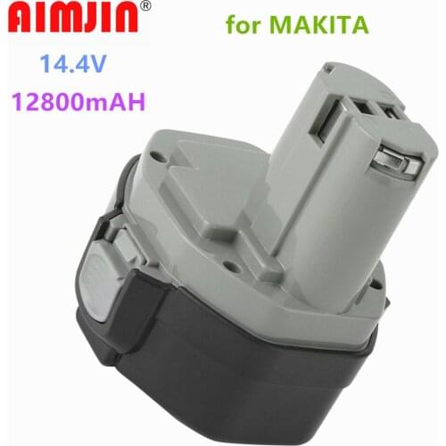 2021 Original 14.4V 12800mAh NI-MH Power Tool Battery for MAKITA 14.4V Battery for Makita PA14,1422,1420,192600-1, 6281D 6280D