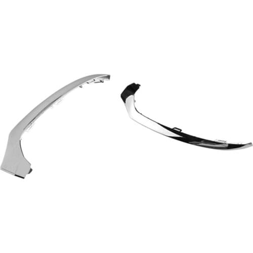 2x Car Right/Left Front Bumper Lower Lip Chrome Trim for Mercedes Benz W205 C300 C350 2058851474