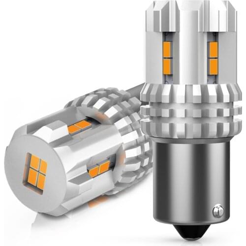 AUXITO Canbus No Error 1156 P21W LED Bulb For Skoda Superb Octavia 2 FL 2011 2012 2013 Daytime Running Lights DRL White 6000K